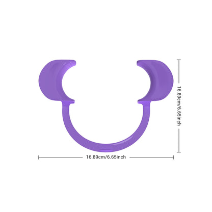 Teeth Whitening Strips (7 Treatments/14 Strips) - Peroxide-Free Whitening Kit with Hydroxyapatite, Enamel Safe + Cheek Retractor, Easy 3-Step At-Home Teeth Whitening for Deep Stain Removal